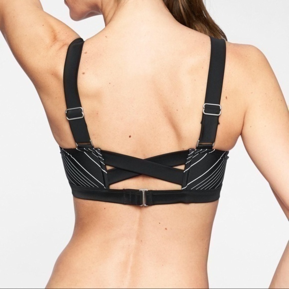Athleta Chevron Bikini Top 32B/C